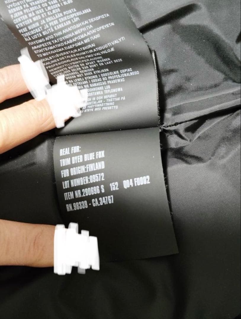 prada ブラック ダウン 38