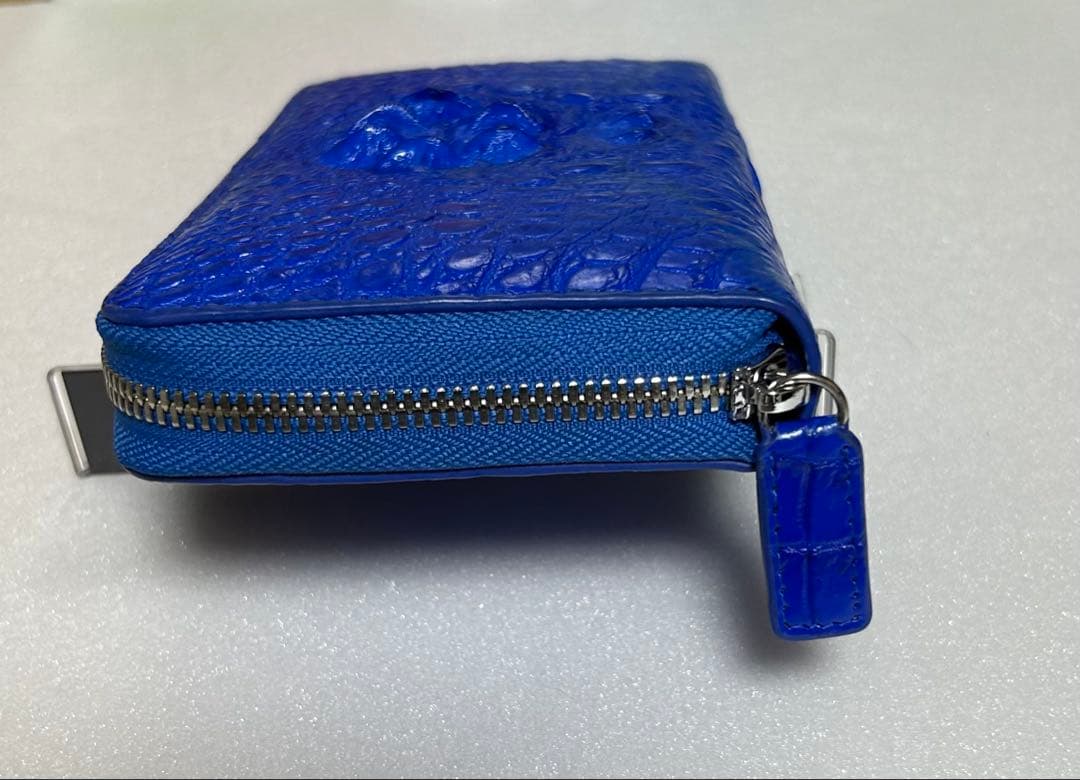 龍*様 新品 クロコダイル ラウンドファスナー メンズ 長財布 クラウン有り　ブ