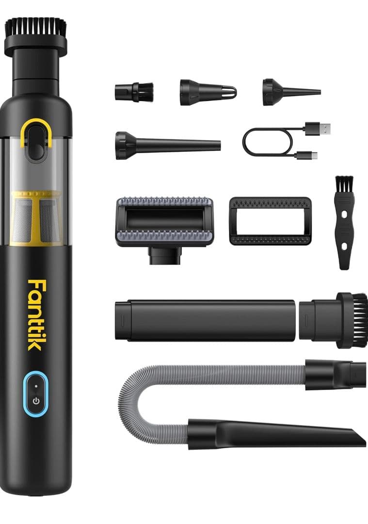 Fanttik Slim V8 Apex ハンディクリーナー 19000Pa