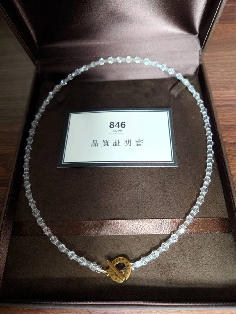 846 YAJIRO 8シリーズ　ネックレス