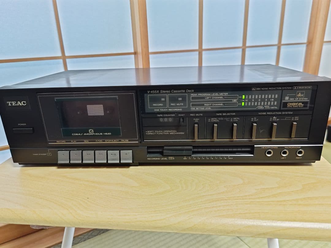 TEAC V-455X ステレオカセットデッキ　稀少