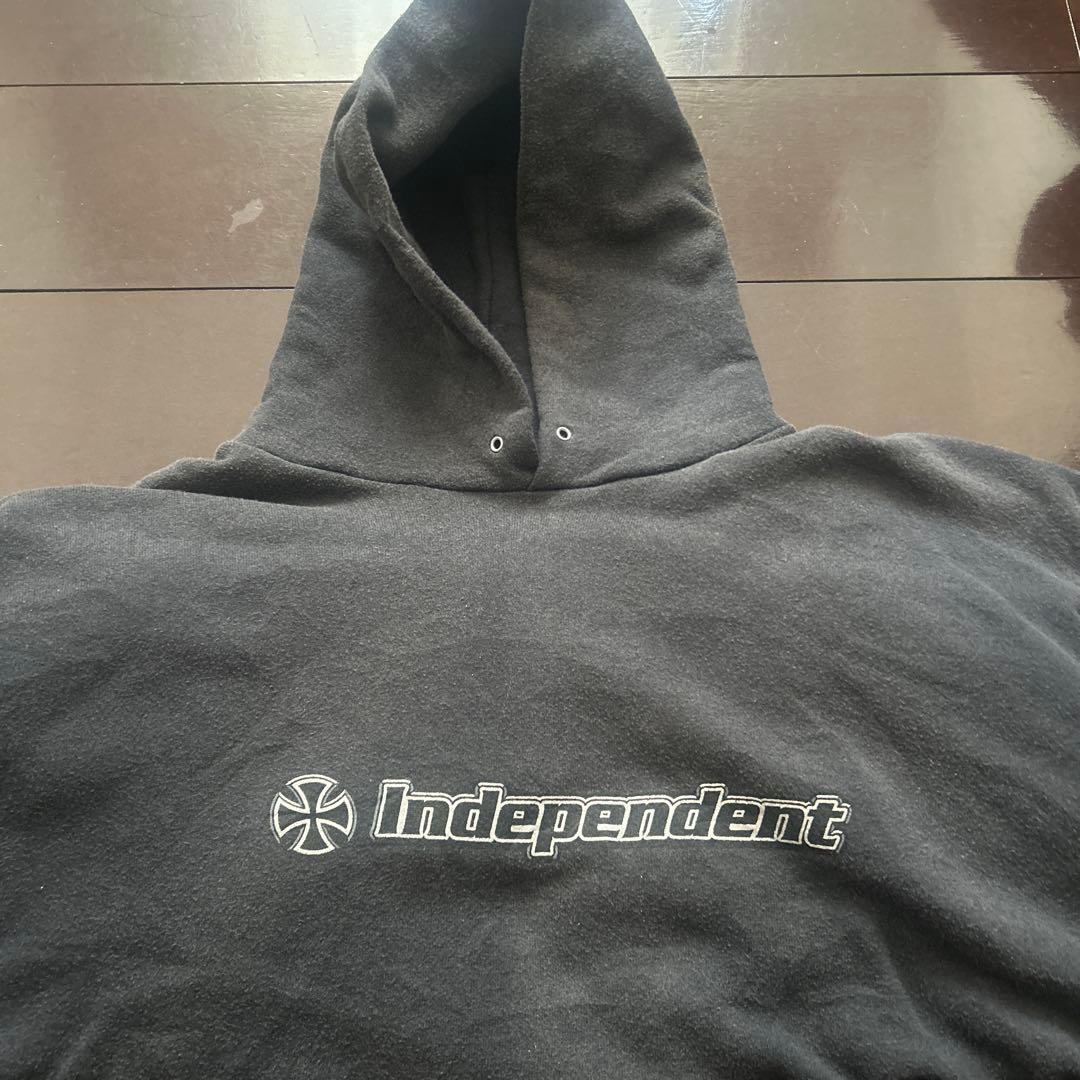 90s independent パーカー ブラック L Lee