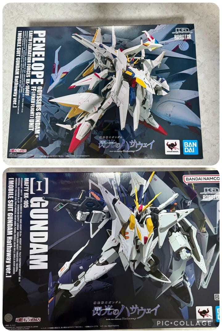 ROBOT魂Ξガンダム　ペーネロペー　閃光のハサウェイVer.セット