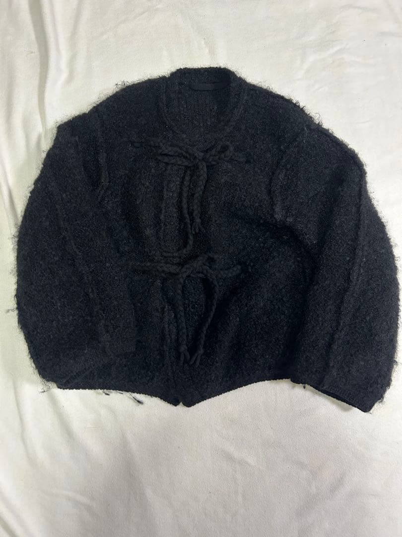 【UNFIL】モヘア＆シェットランドウール ニットジャケット