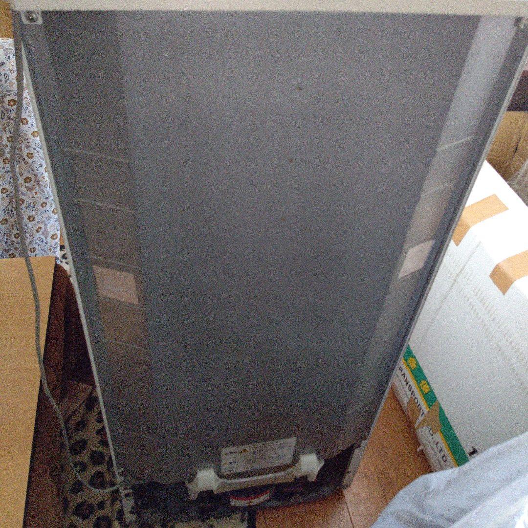 ナショナル☆2ドア冷凍冷蔵庫☆レトロ☆ホワイト&ブルー2005年製☆稼働品