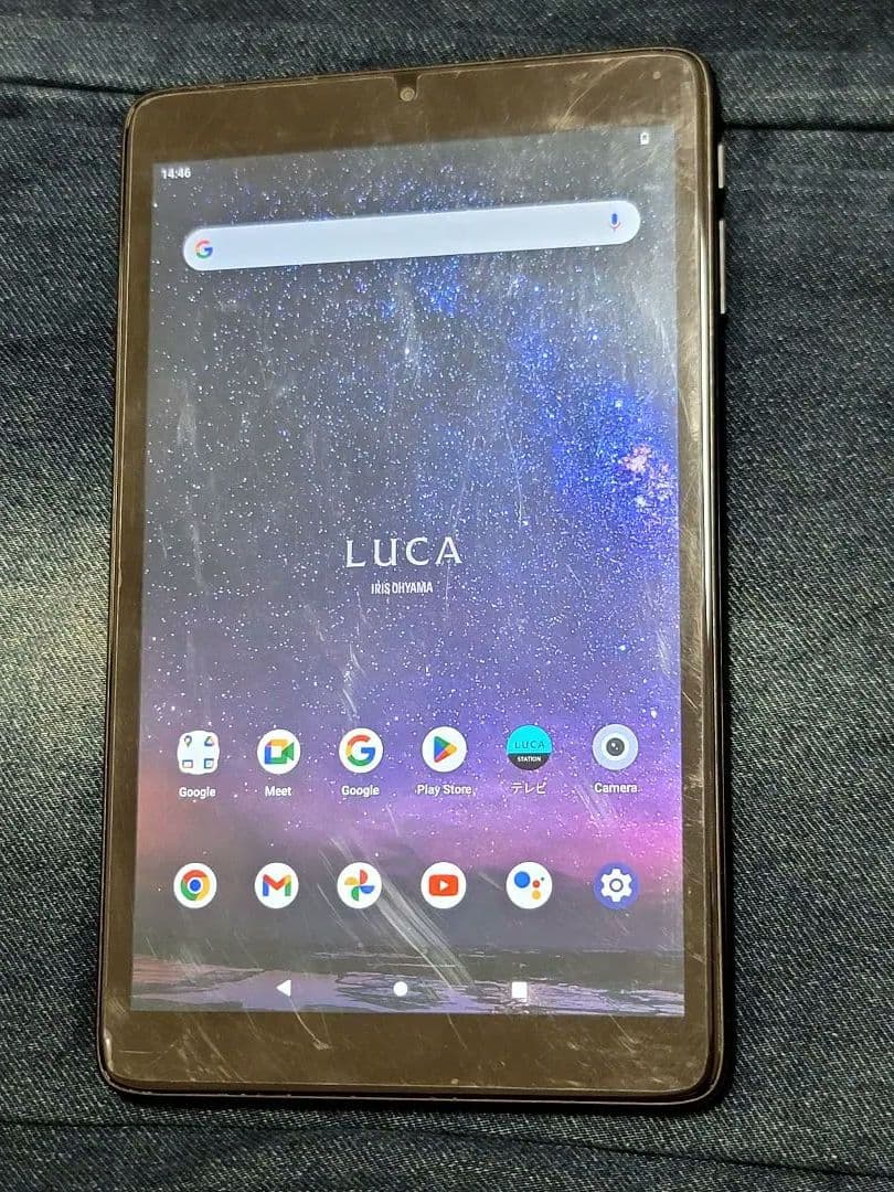 LUCA TE083M3N1-B 8インチ タブレット 動作確認済み