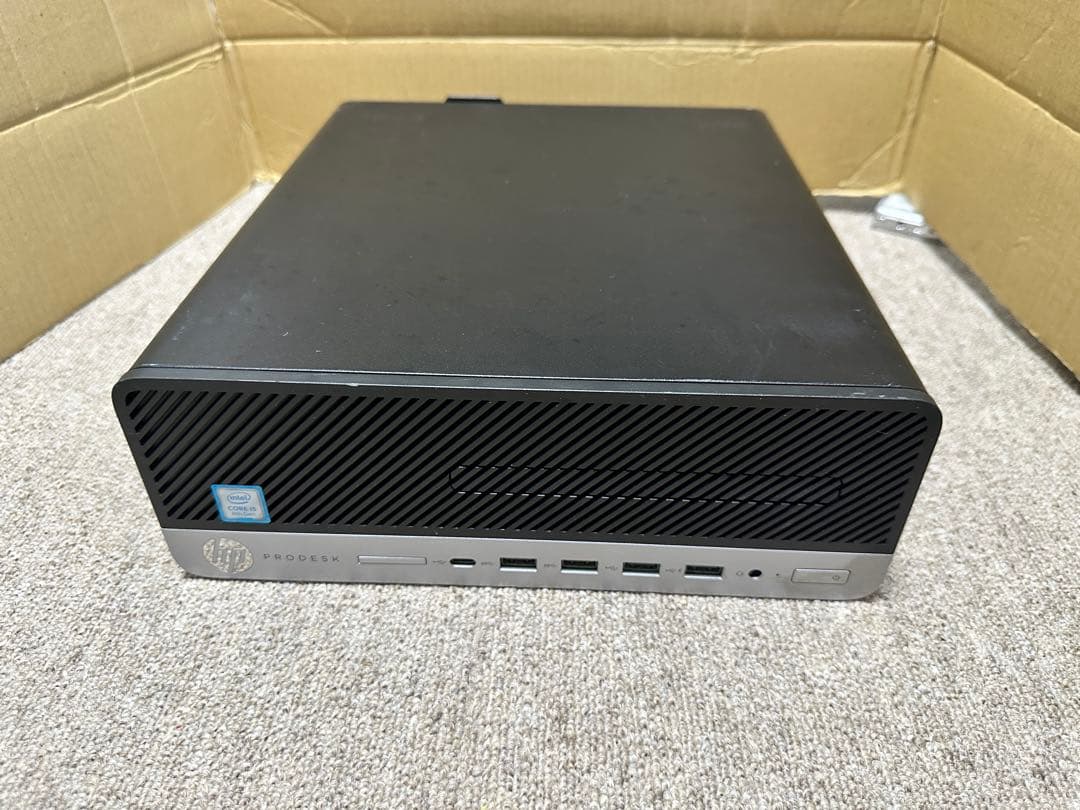 すぐ使用可能： HP ProDesk 600 G4 Win11 Office