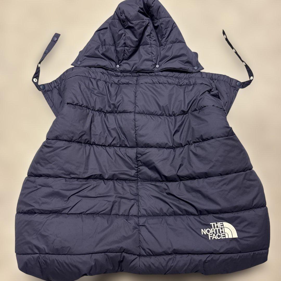 THE NORTH FACE ネイビー 抱っこ紐　シェルブランケット