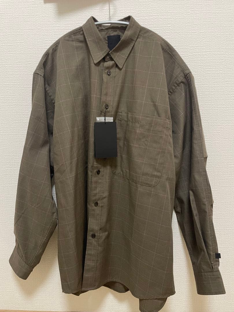 新品未使用品　DAIWA PIER39 ブラウンチェック 長袖シャツ Mサイズ
