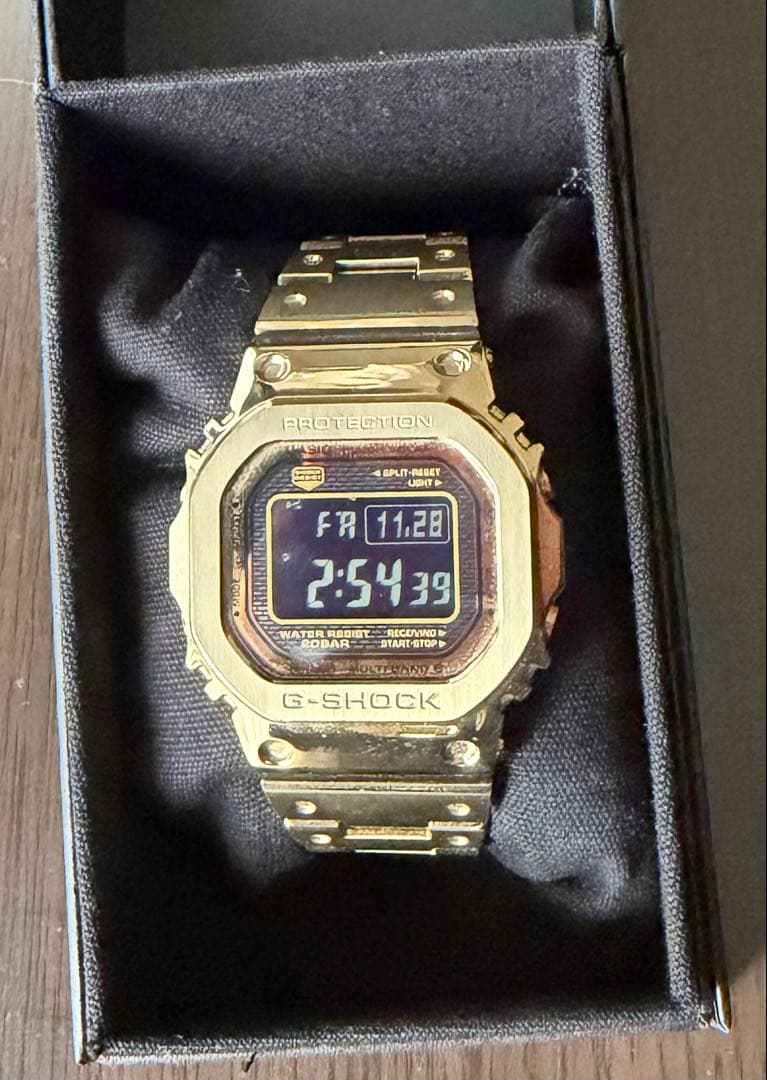 CASIO G-SHOCK GMW-B5000GD-9JF 付属品完備