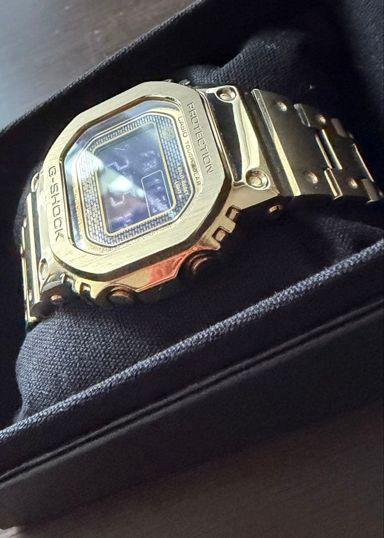 CASIO G-SHOCK GMW-B5000GD-9JF 付属品完備