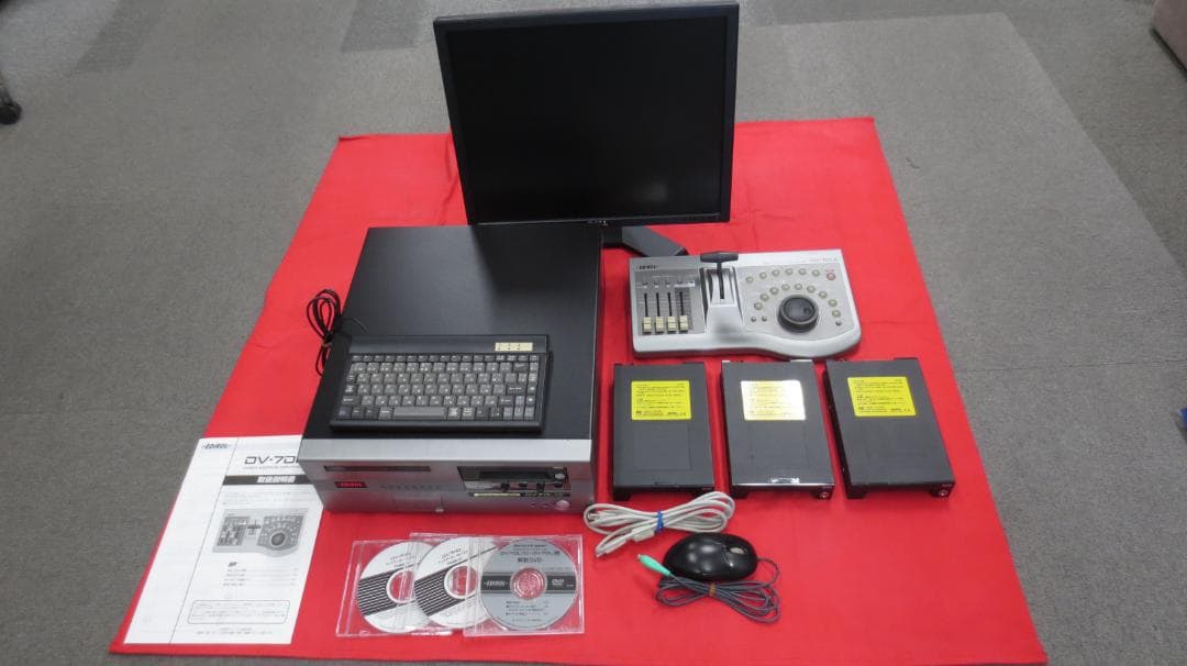 EDIROL DV-7DL ハードディスク計４個付きモニターセット
