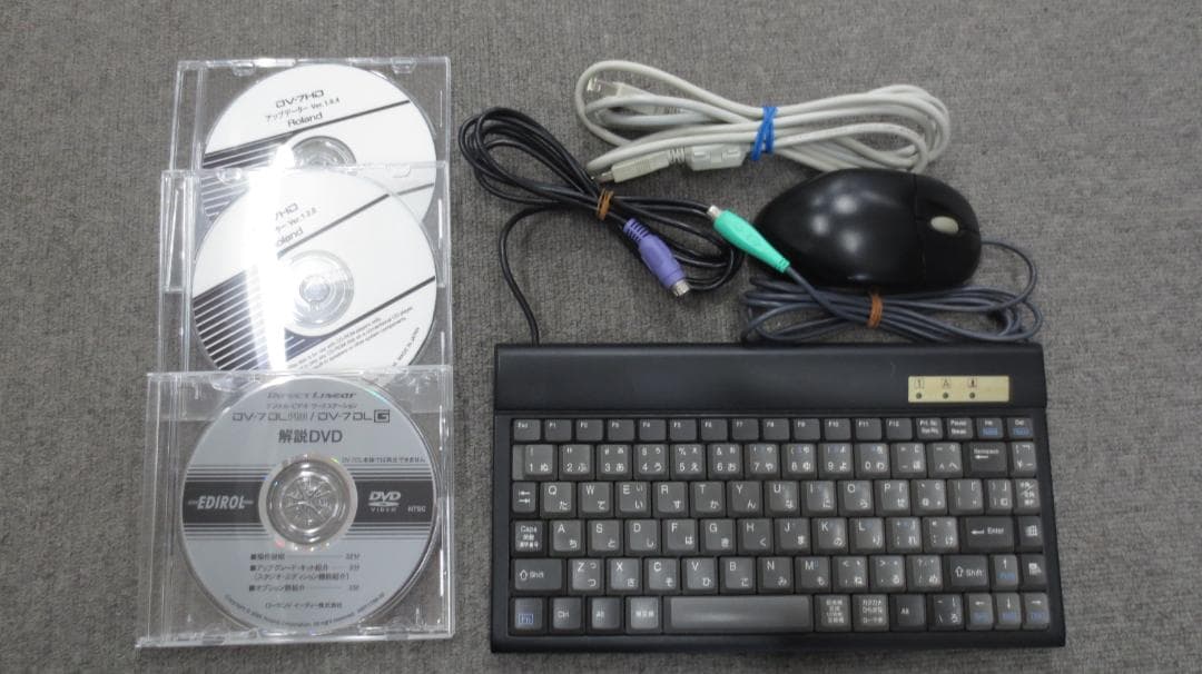 EDIROL DV-7DL ハードディスク計４個付きモニターセット