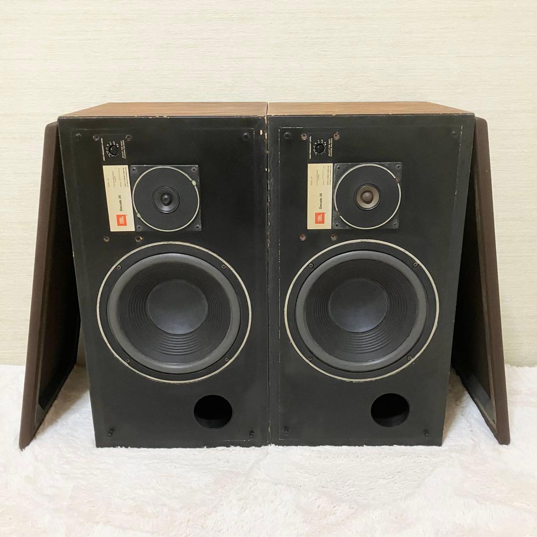 JBL MODEL L26 decade ペアスピーカー　エッジ交換済み