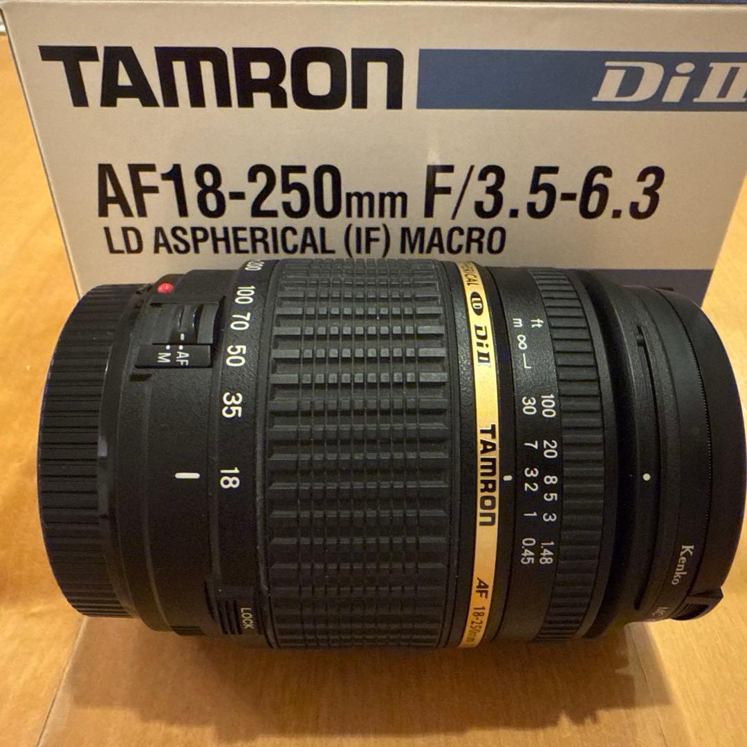 【値下げしました】Tamron タムロン　AF18-250mm ズームレンズ