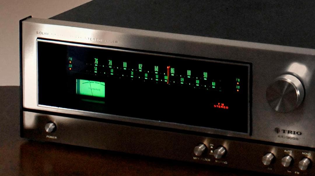 ★TRIO KT3005　大型チューニング画面で楽しさ倍増　♪