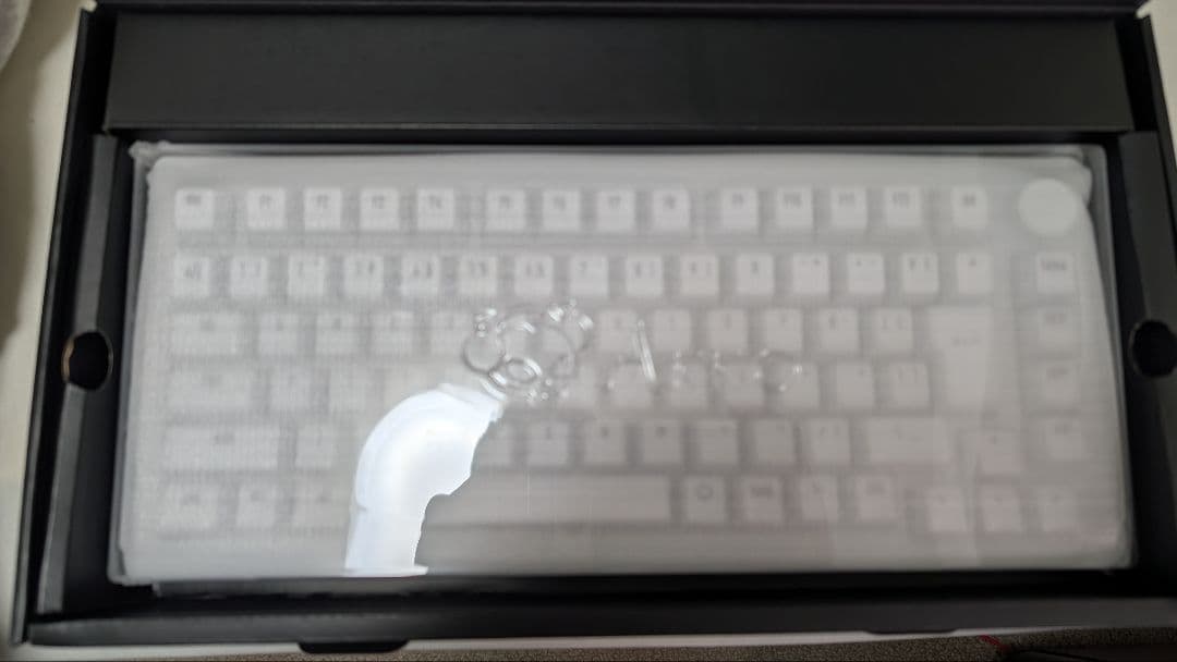 キーボード Akko 5075SHE JP Moonlight White Wired