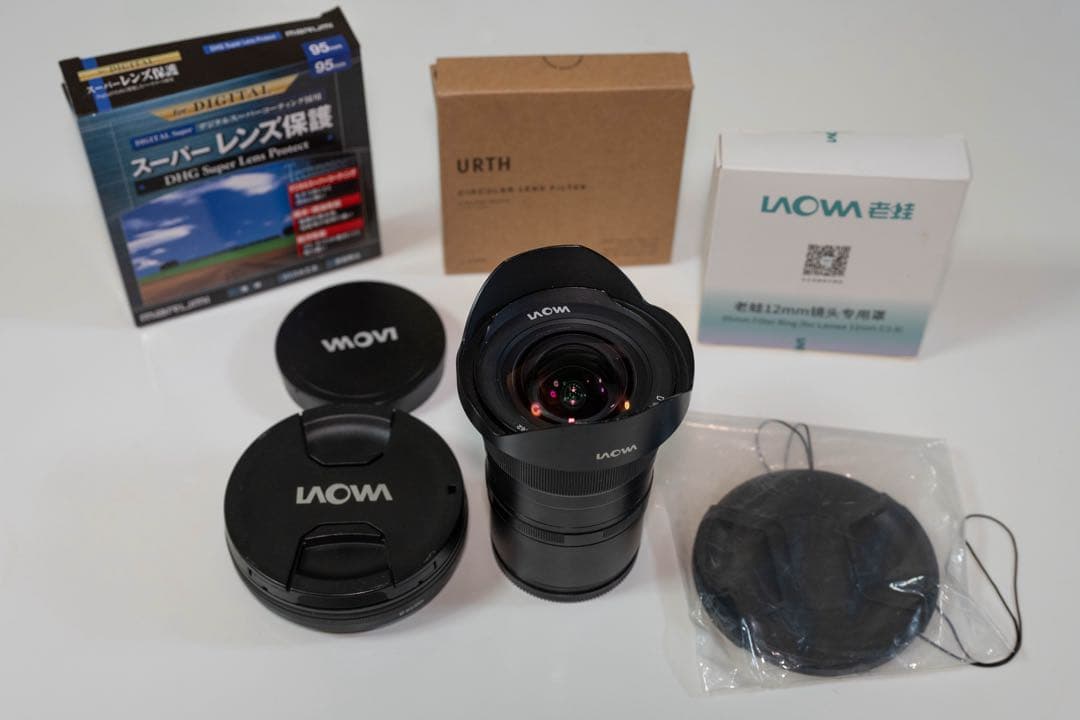 LAOWA 12mm F2.8 レンズ(Lマウント用)おまけ多数