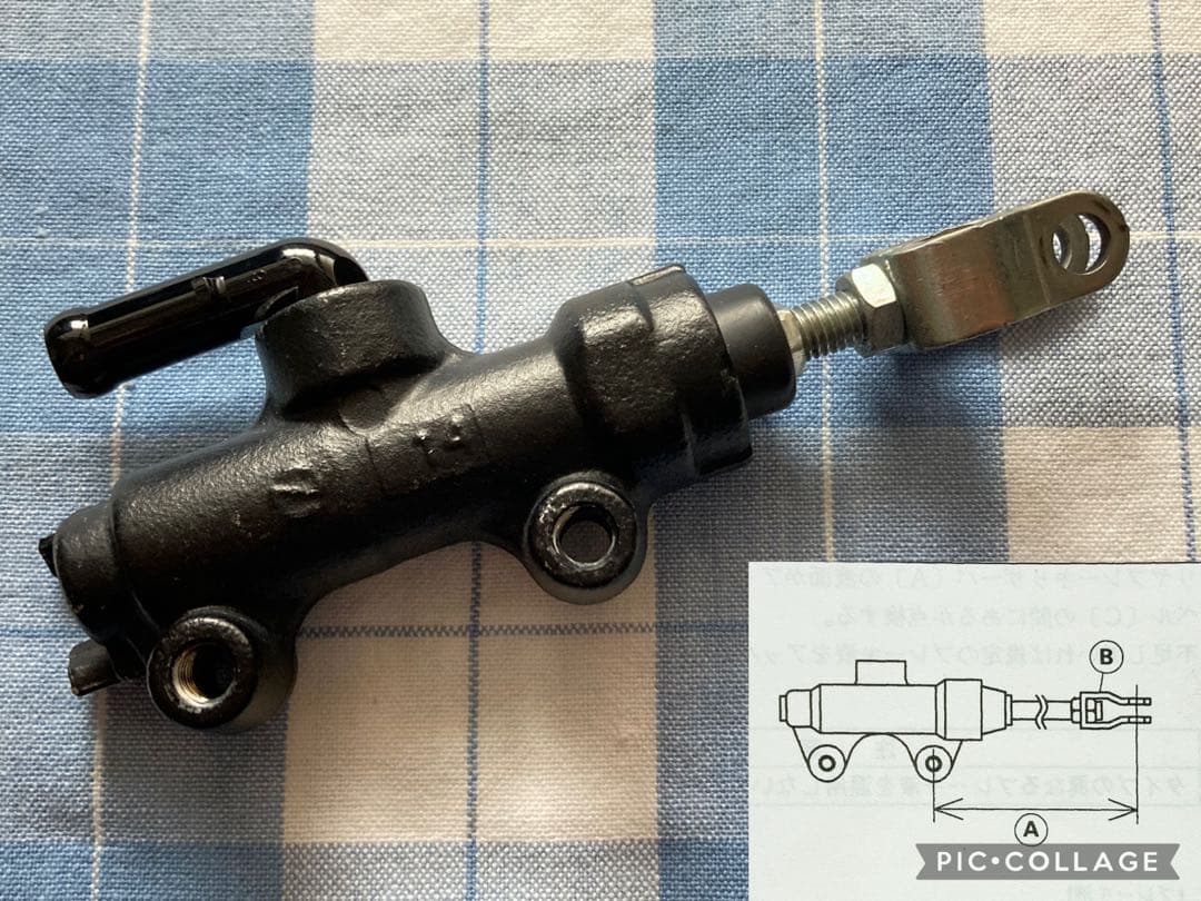 リアマスターシリンダー 【71】 ZX-12R ZX-14R 他車 分解清掃済み