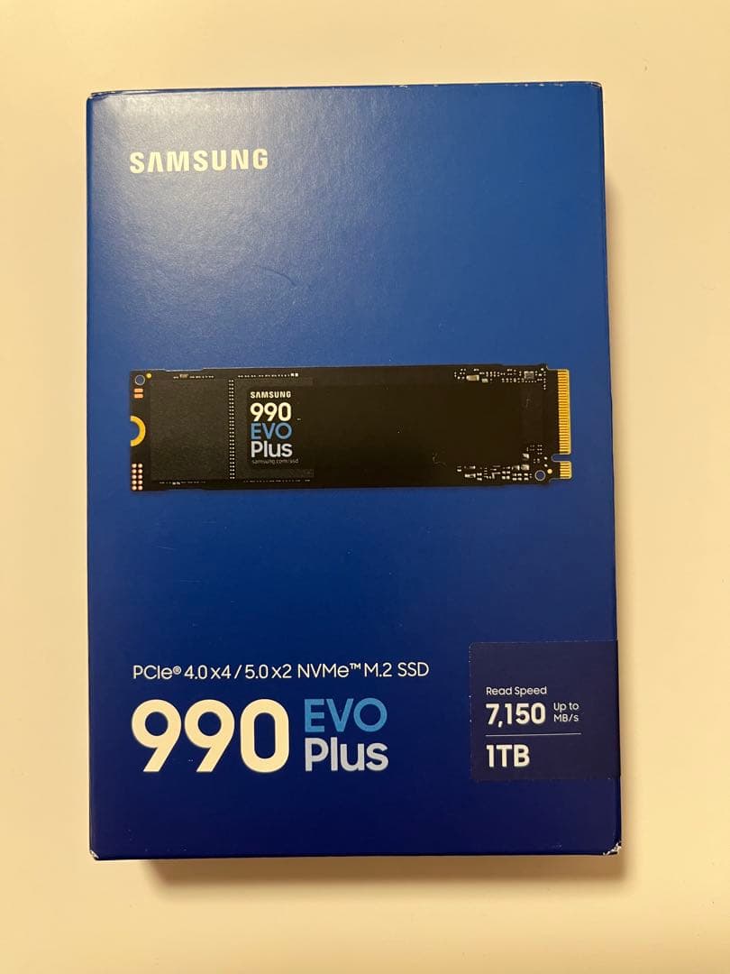 内蔵型SSD Samsung 990 EVO Plus 1TB NVMe SSD