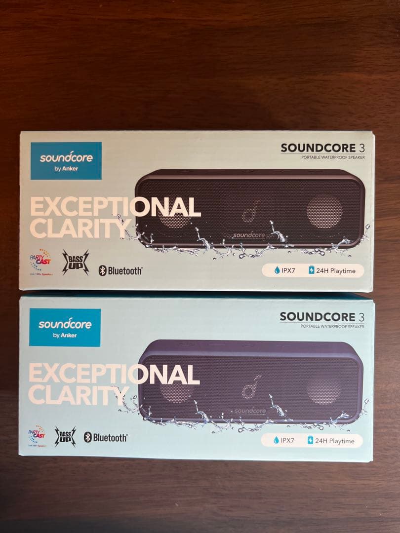 anker soundcore3 ブラック　ネイビー　2個セット