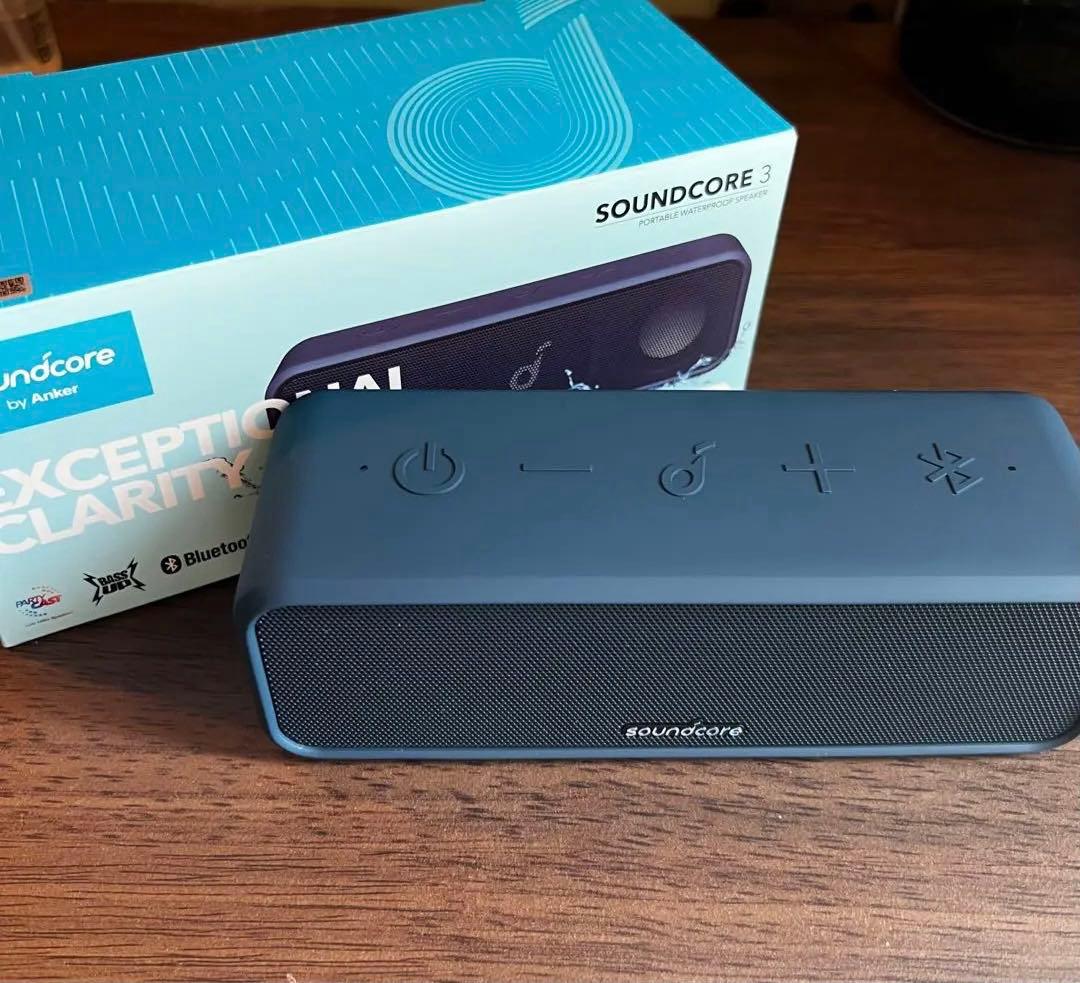 anker soundcore3 ブラック　ネイビー　2個セット