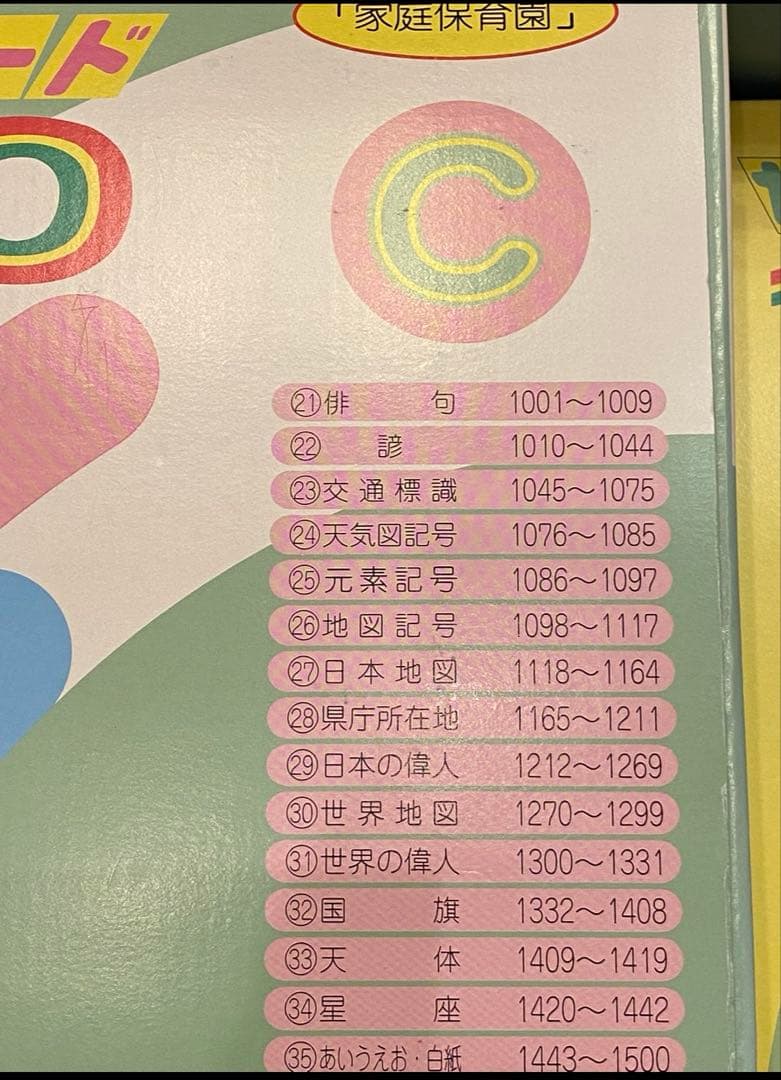 ⭐️家庭保育園　楽しい絵カード1500 CD(翻訳冊子付)セットフラッシュカード⭐️