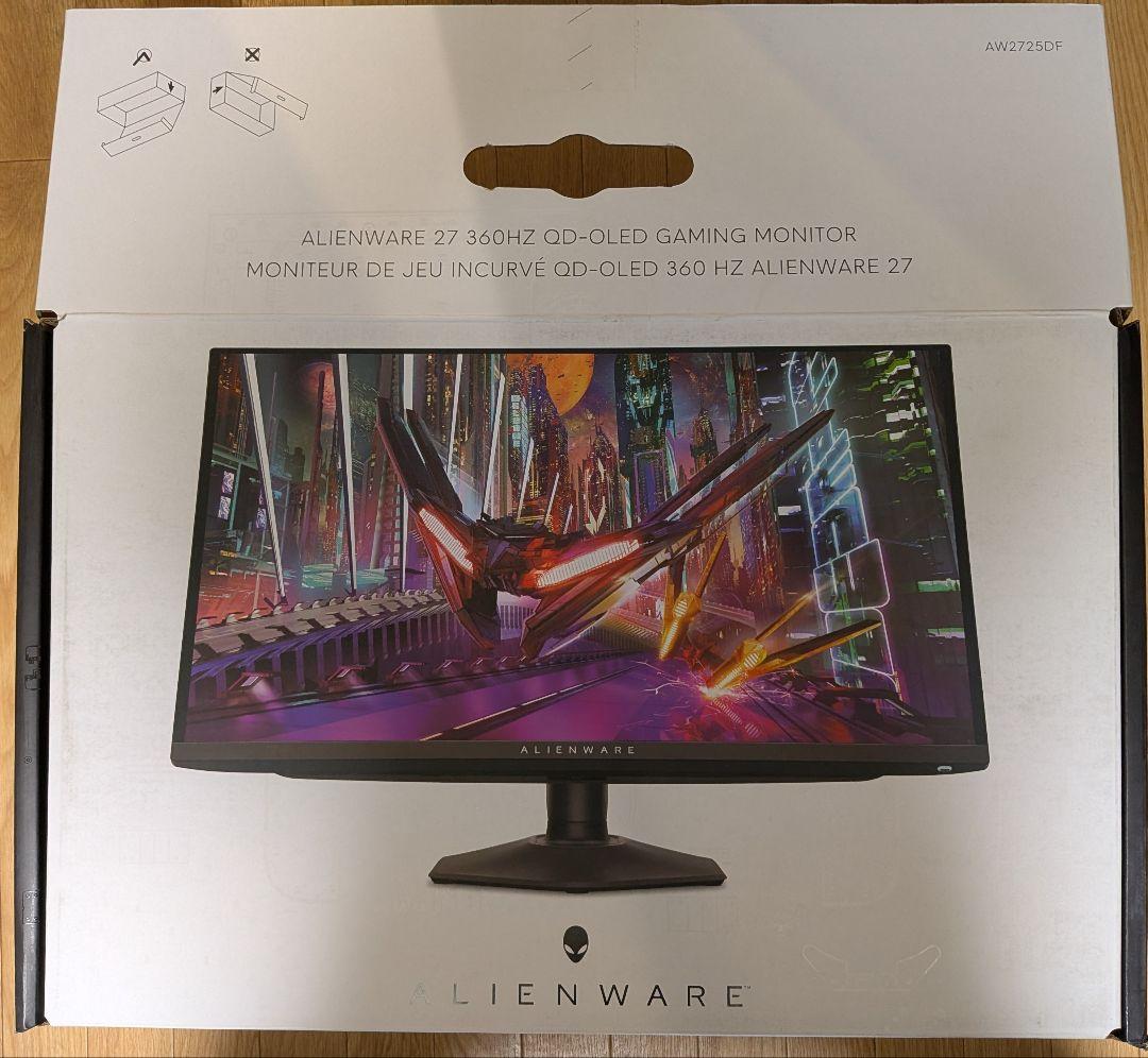 Alienware 27 QD-OLED AW2725DF ゲーミングモニター