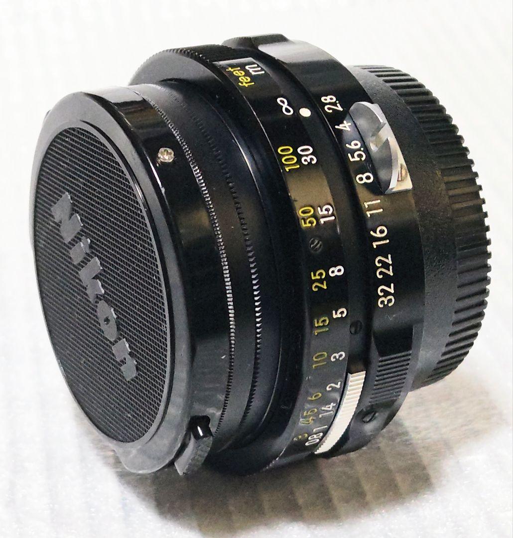 ニコン GN Auto NIKKOR 45mm F2.8 レアフード付
