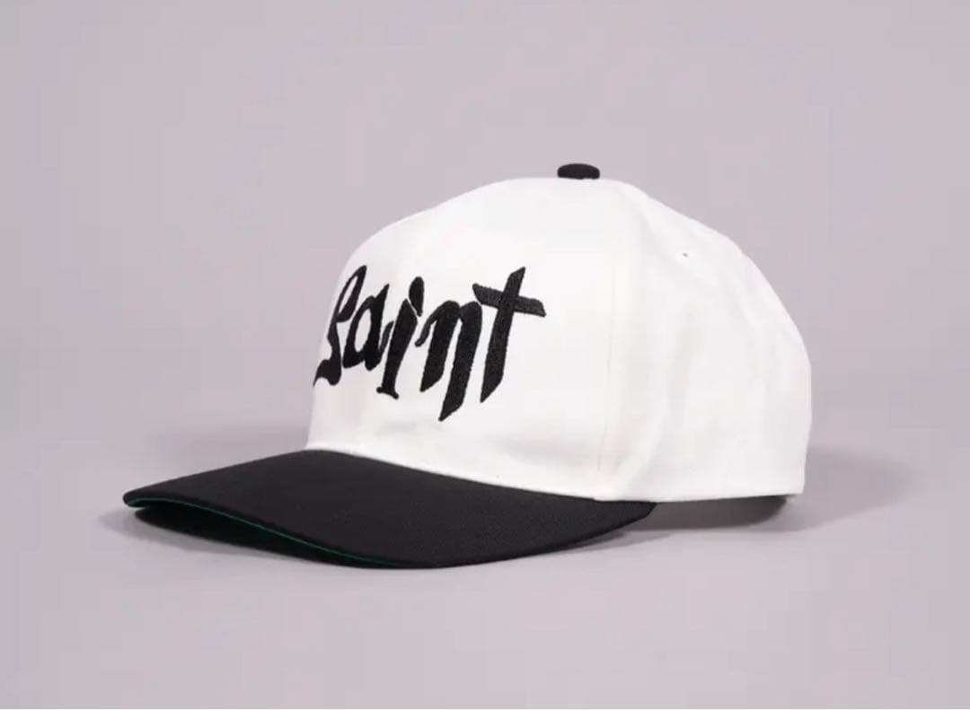 SAINT M×××××× セントマイケル CAP キャップ 帽子 white