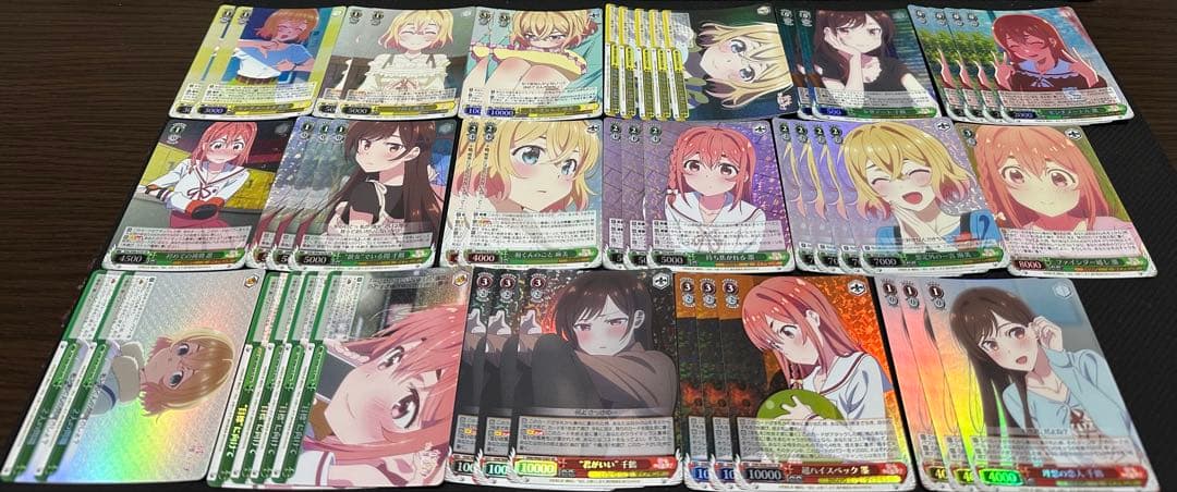 WS ヴァイスシュヴァルツ　彼女お借りします　旧段　SR RRRまとめ売り