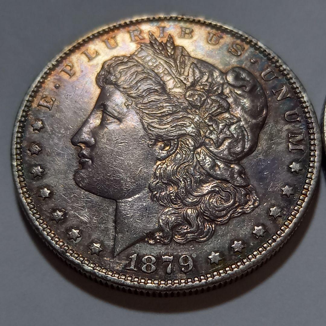 銀貨 3枚 モルガンダラー モーガンダラー1879年1881年1880年 セット