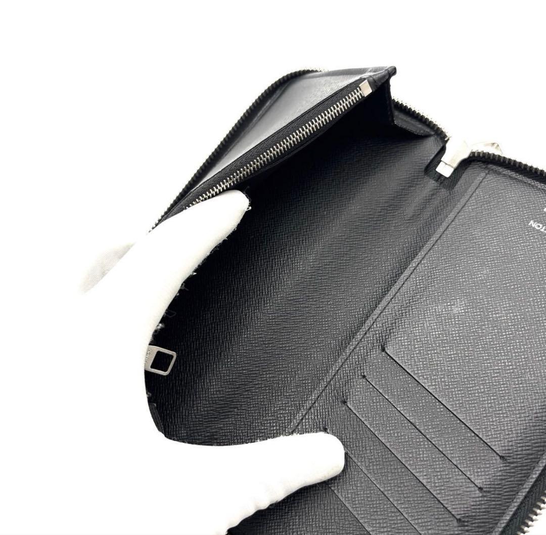 ルイ・ヴィトン ヴァスコ ヴェルティカル ダミエグラフィット 長財布 極美品