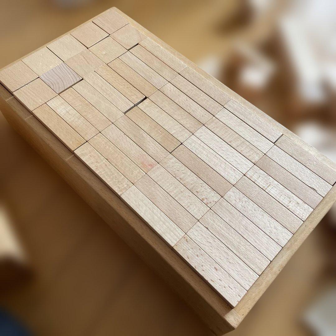 小さな大工さん　積み木　基尺40mm 直方体　立方体