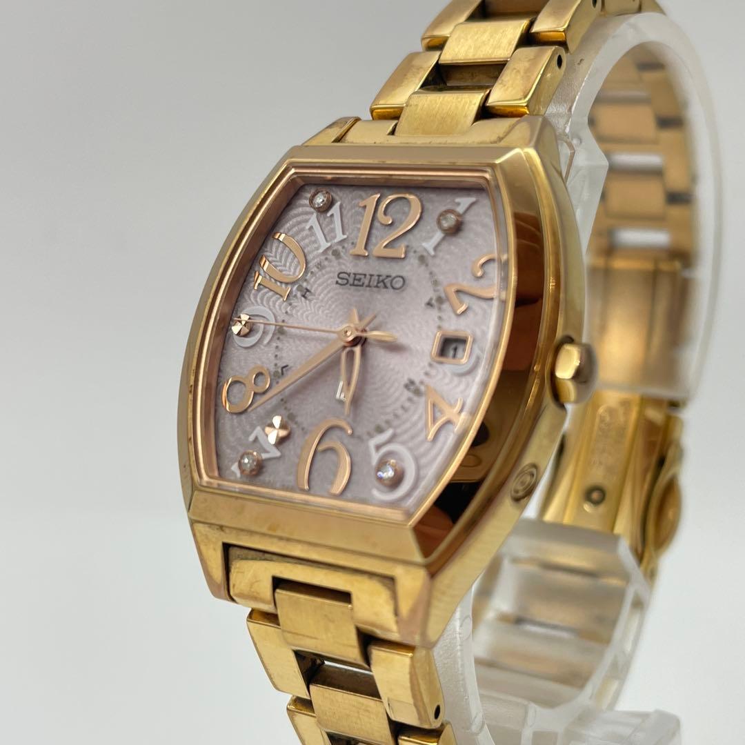 ◆SEIKO LUKIA 腕時計◆動作品 セイコー ルキア 電波ソーラー デイト