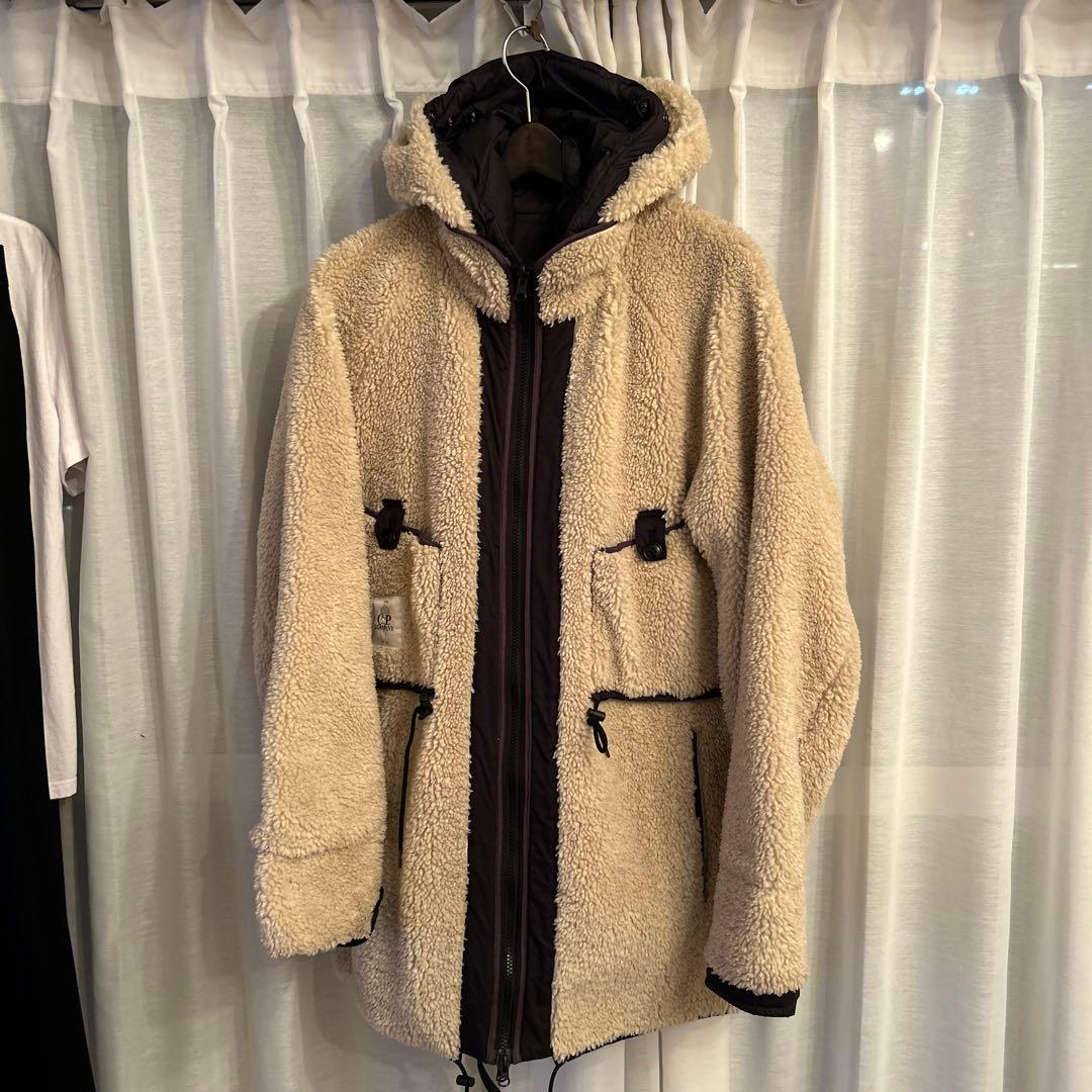 ジャケット・アウター C.P. COMPANY 19AW Rev.Boa Goggle JKT