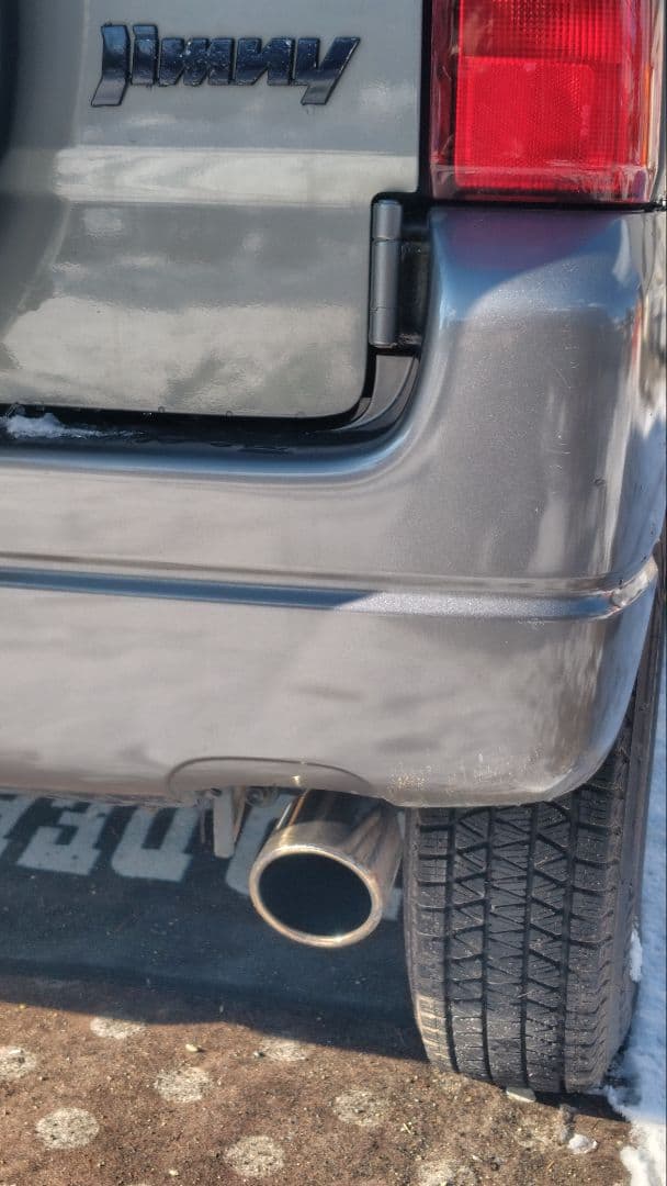 ジムニー ステンレス製マフラー