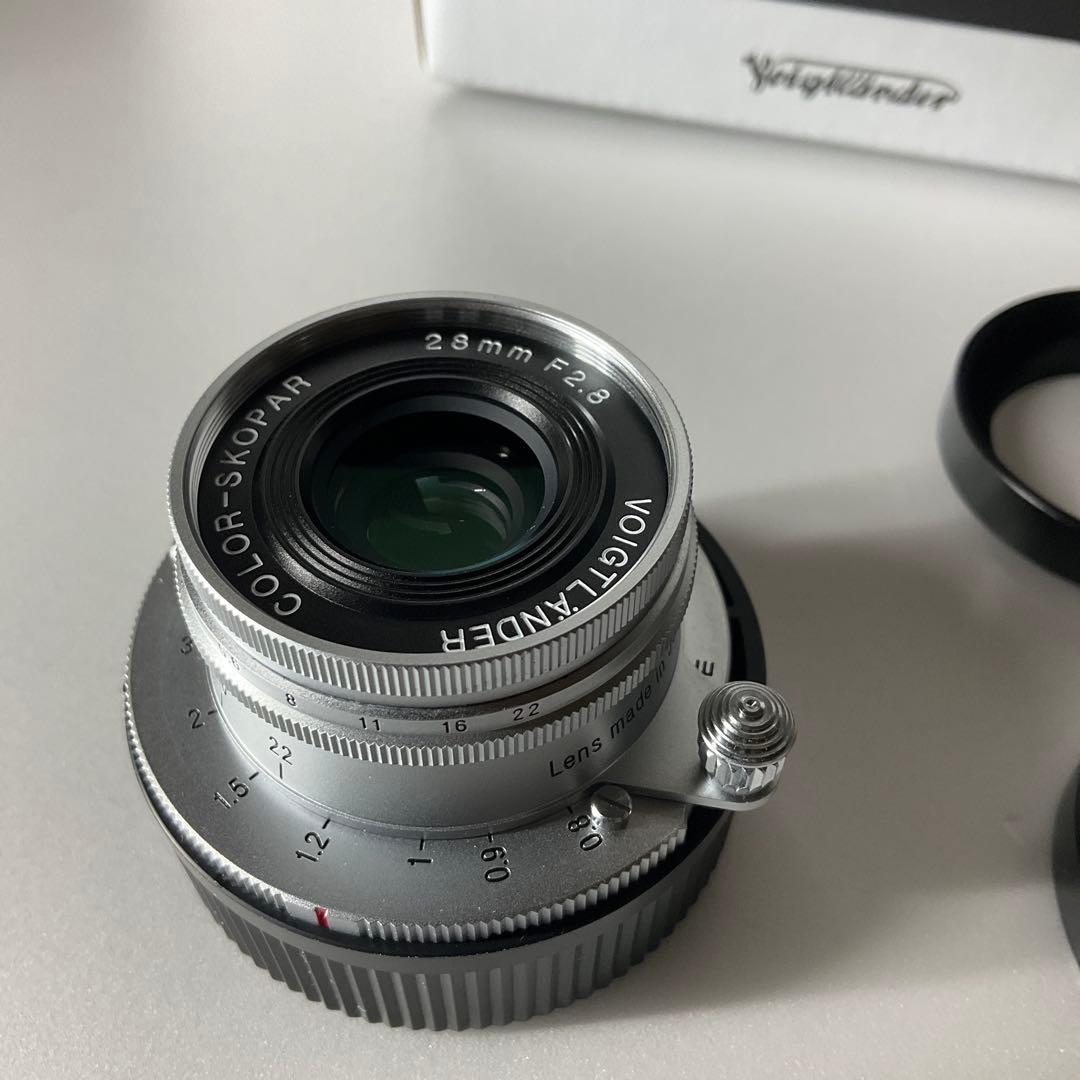 フォクトレンダーCOLOR-SKOPAR 28mm F2.8 VM シルバー