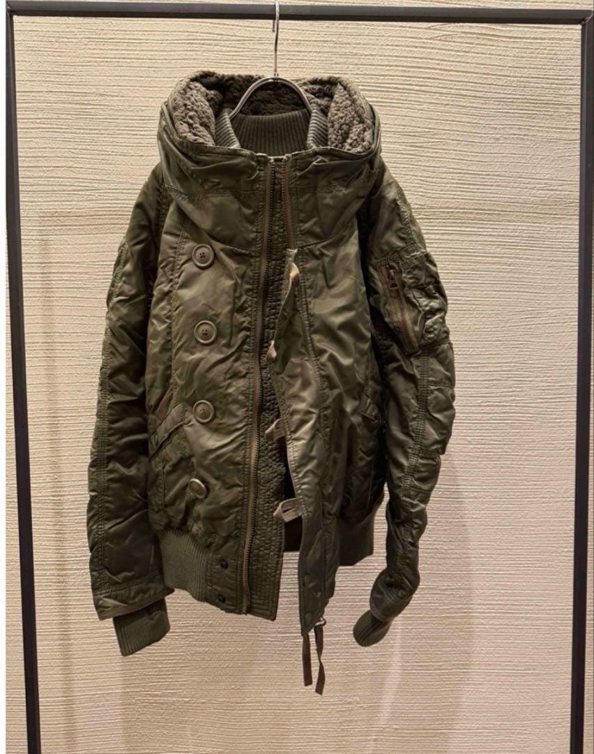 ジャケット・アウター 00s archive goa gimmick bomber jacket