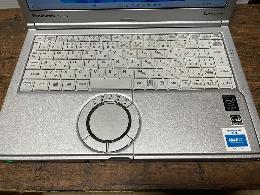 Win11搭載 CF-NX4 メモリ8GB SSD500GB 純正ACアダプタ有