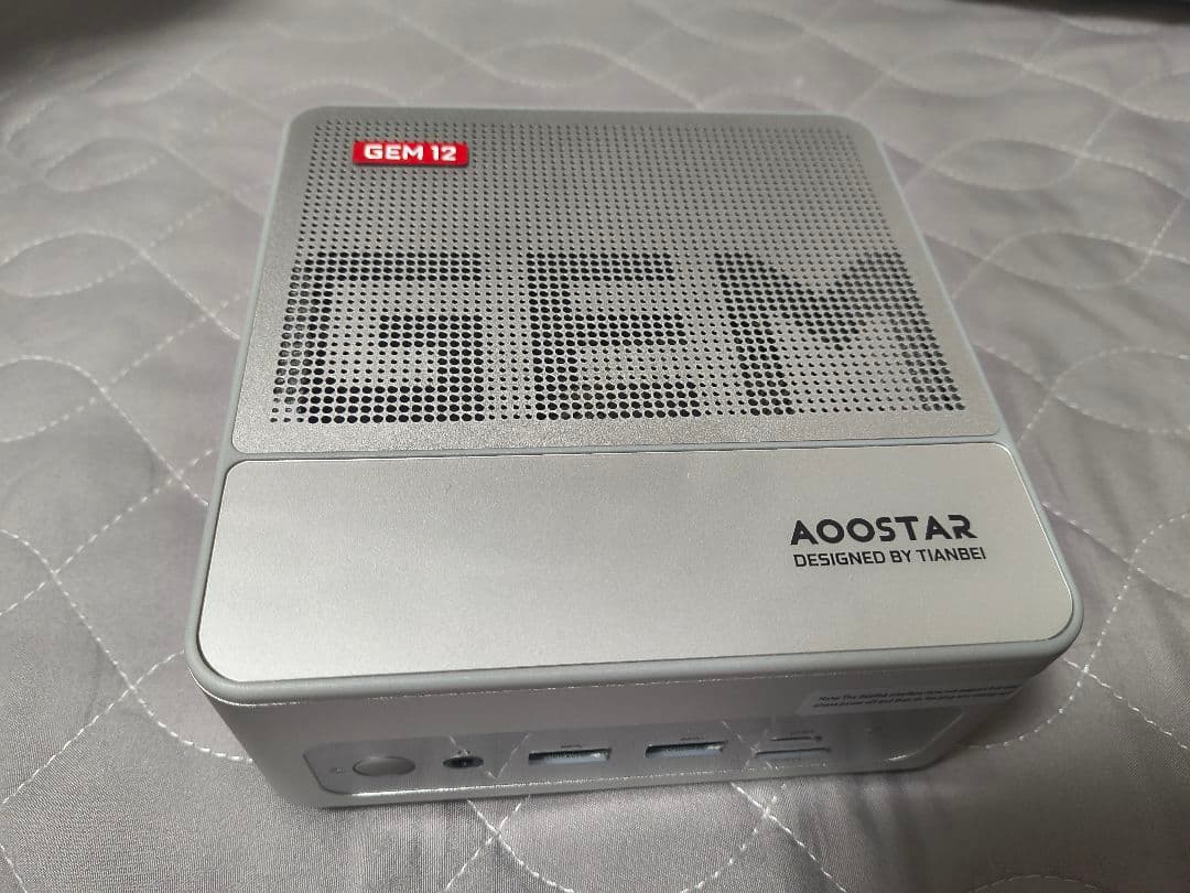 【ジャンク】AOOSTAR ryzen 7 7840HS GEM12