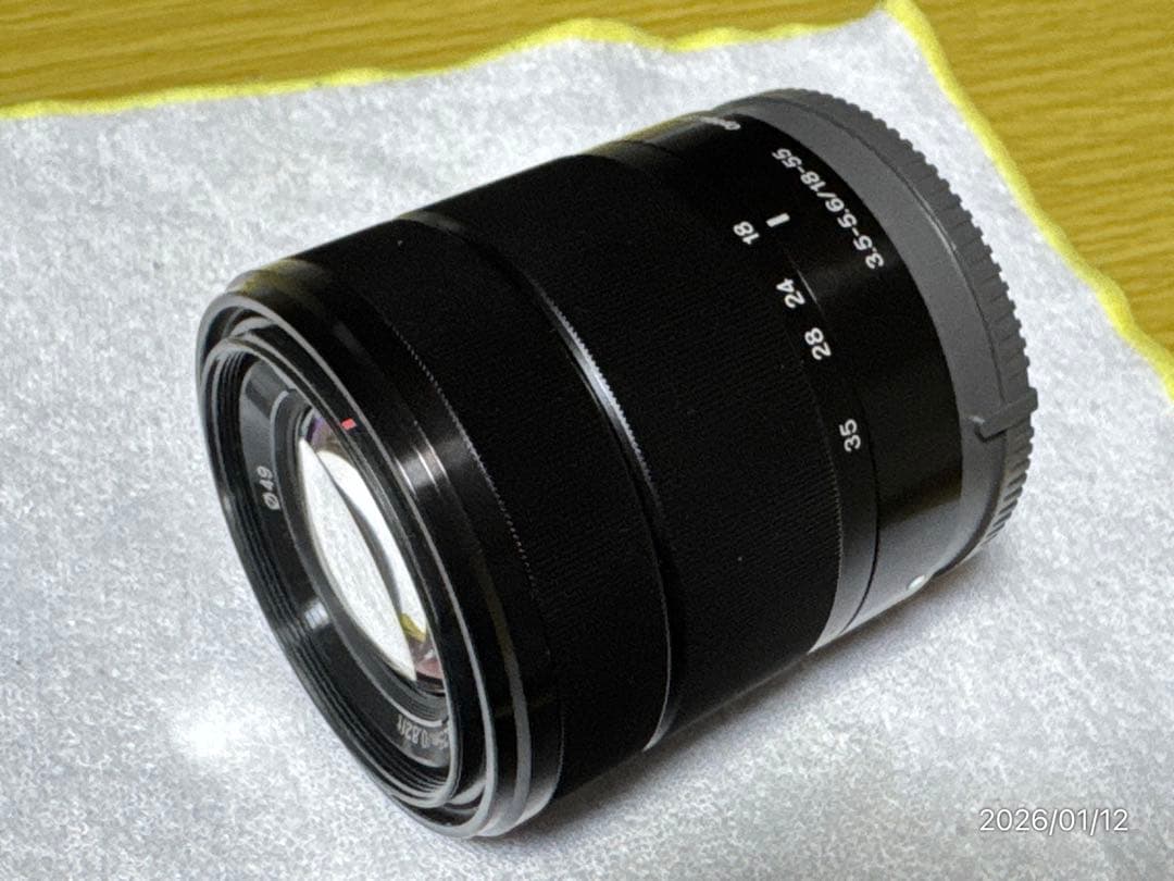 SONY E 18-55mm F3.5-5.6 OSS ブラック 使用小
