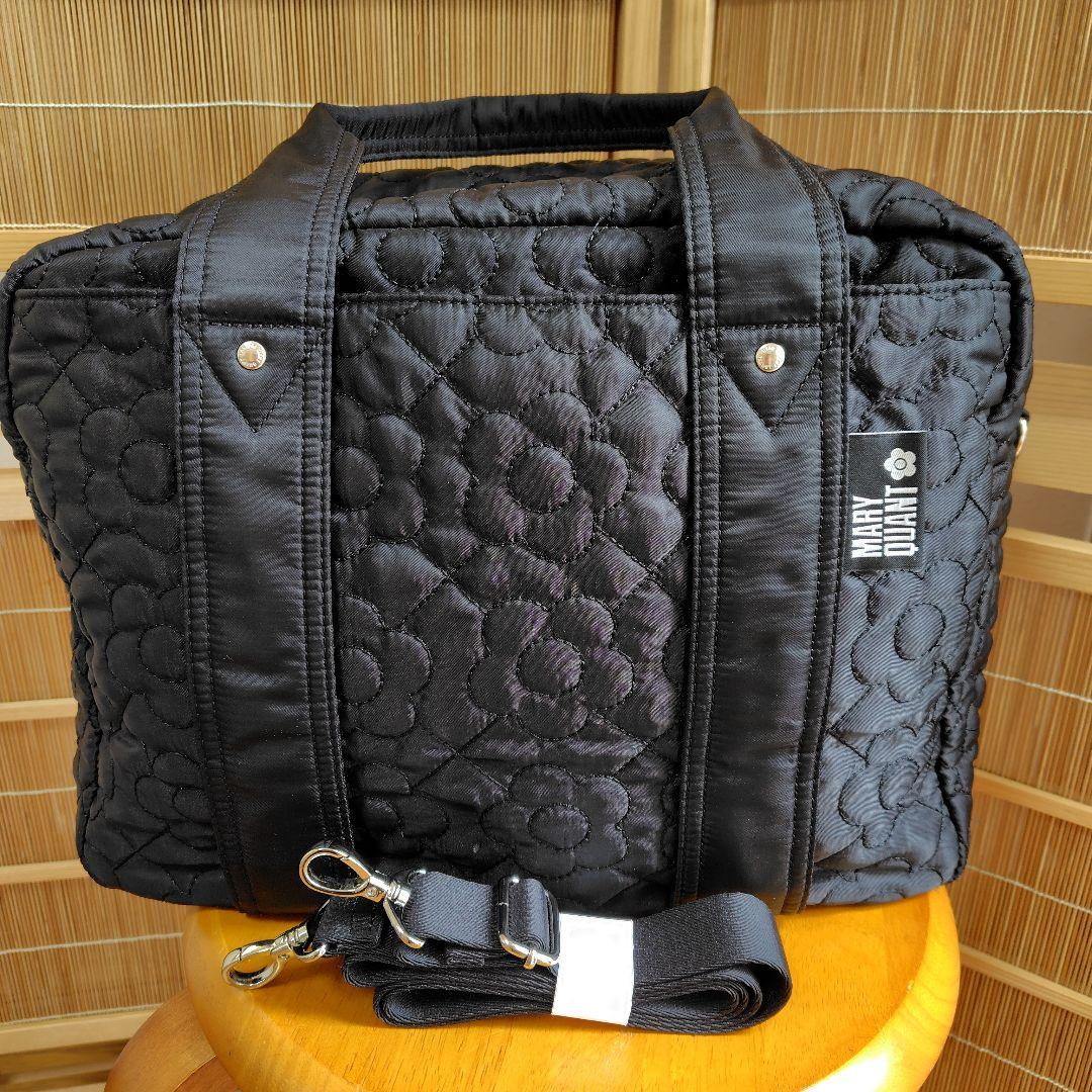 マリークワント　キルティングボストンバッグ