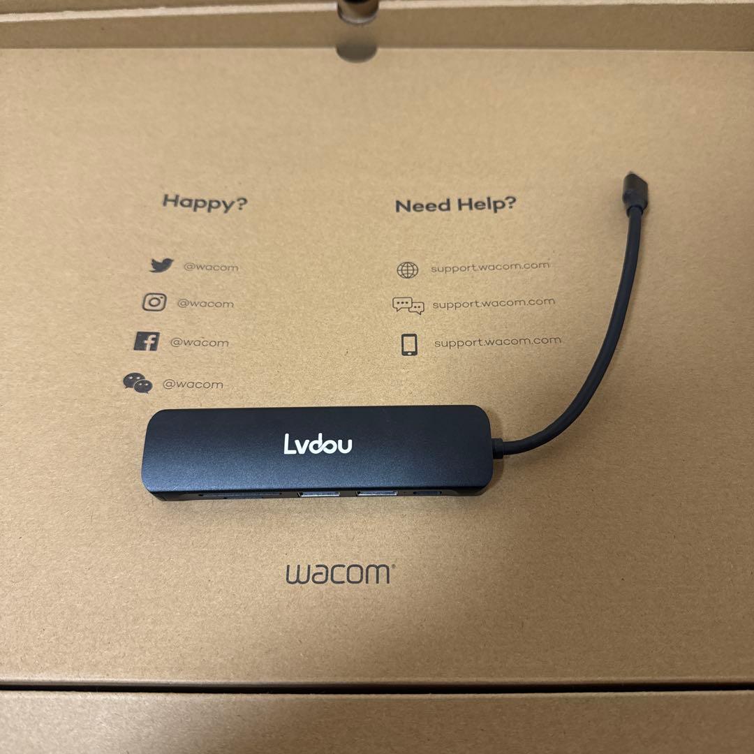 Wacom Cintiq 16 液晶ペンタブセット USBハブ付き