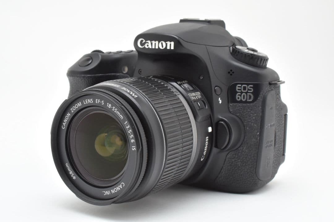 美品　完動品Canon EOS 60D キヤノン レンズセットバッテリー充電器付