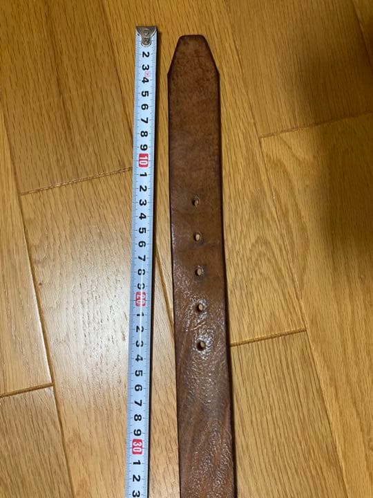 お値下げ DIESEL ベルト本革 茶色 80