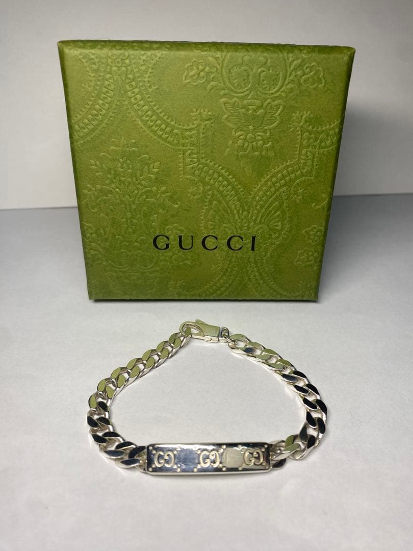 GUCCI シルバー925チェーンブレスレット最終値下げ