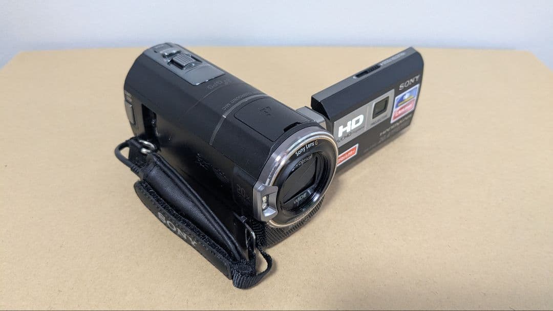 【未使用、動作確認済み】SONY HDR-RJ550V ビデオカメラ 本体