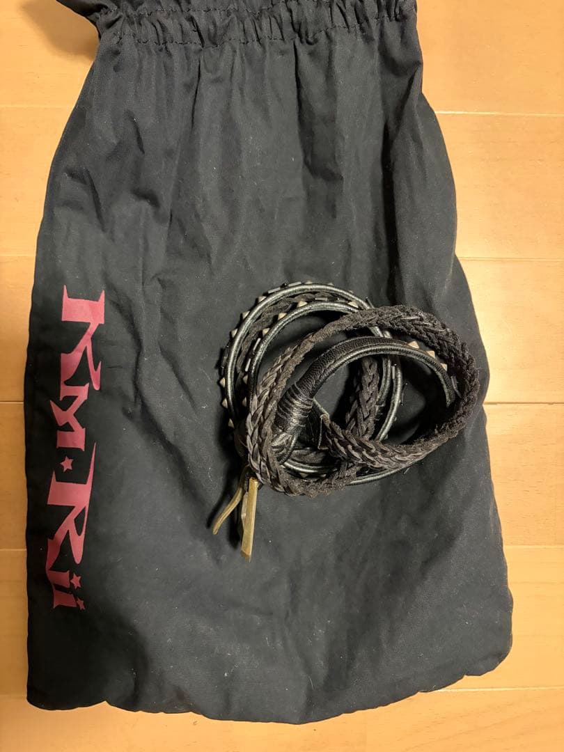 レア kmrii スタッズ ベルト archive v系 お兄系 平成