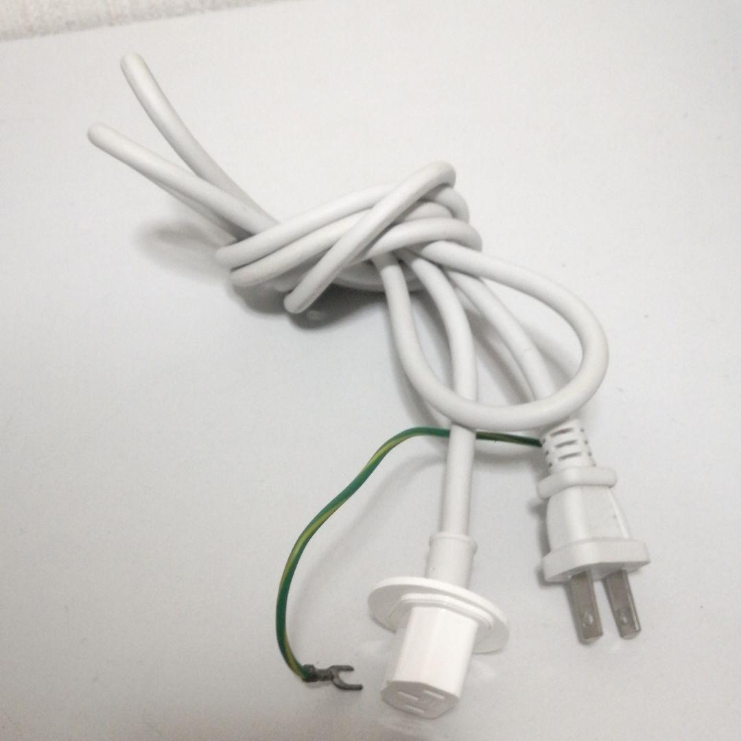 i -Mac 電源コード 2ピン ホワイト 約1.5m 通電確認済